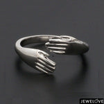 Load image into Gallery viewer, Platinum Hug Unisex Ring JL PT 938
