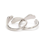 Load image into Gallery viewer, Platinum Hug Unisex Ring JL PT 938
