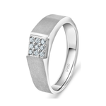 Load image into Gallery viewer, Platinum Love Bands Diamond Rings for Couple JL PT 1259

