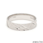Load image into Gallery viewer, Platinum Love Bands for Couple JL PT 1307
