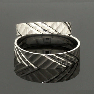 Platinum Love Bands for Couple JL PT 1307