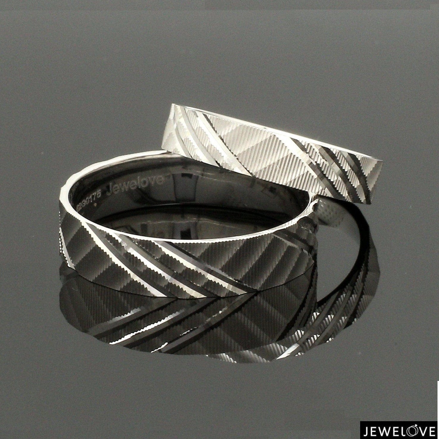 Platinum Love Bands for Couple JL PT 1307