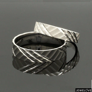 Platinum Love Bands for Couple JL PT 1307
