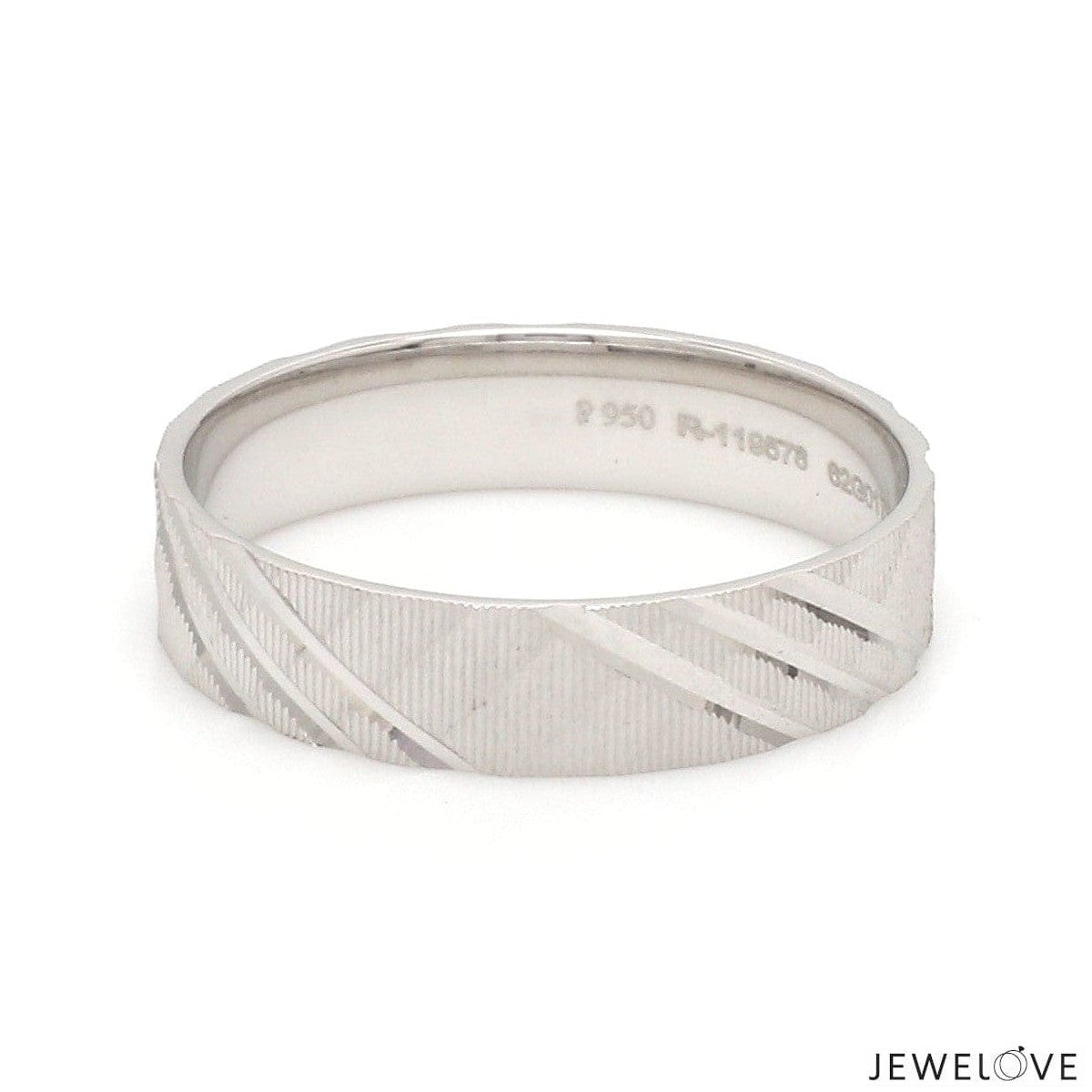 Platinum Love Bands for Couple JL PT 1307