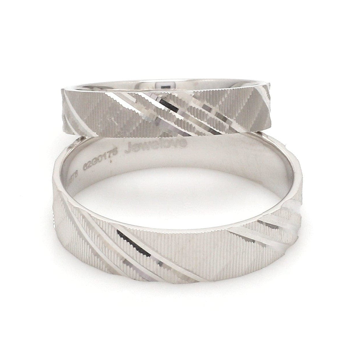 Platinum Love Bands for Couple JL PT 1307