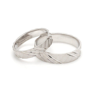 Platinum Love Bands for Couple JL PT 1307