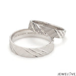 Load image into Gallery viewer, Platinum Love Bands for Couple JL PT 1307
