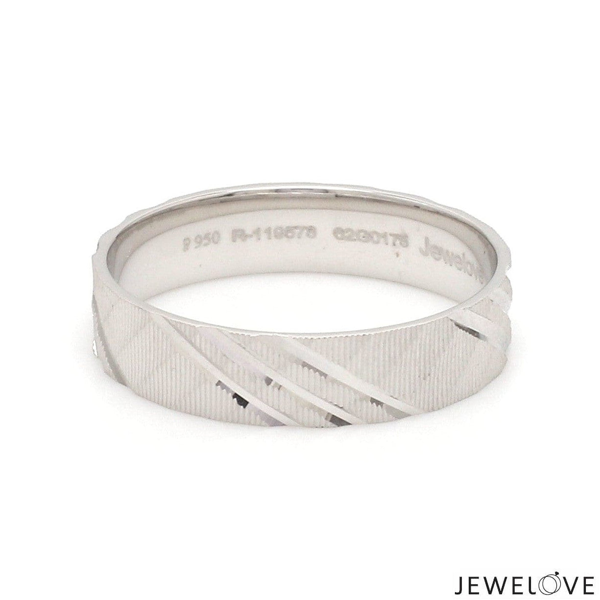 Platinum Love Bands for Couple JL PT 1307