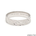 Load image into Gallery viewer, Platinum Love Bands for Couple JL PT 1307
