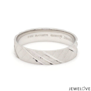 Platinum Love Bands for Couple JL PT 1307