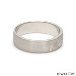 Load image into Gallery viewer, Fingerprints Heart Platinum Love Bands Couple Rings JL PT 1405
