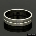 Load image into Gallery viewer, Platinum Love Bands with Princess cut Diamonds JL PT 241
