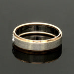 Load image into Gallery viewer, Platinum Love Bands with Rose Gold Ring JL PT 1408
