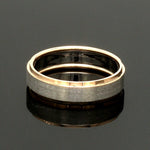 Load image into Gallery viewer, Platinum Love Bands with Rose Gold Ring JL PT 1408
