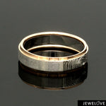 Load image into Gallery viewer, Platinum Love Bands with Rose Gold Ring JL PT 1408
