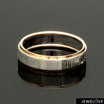 Load image into Gallery viewer, Platinum Love Bands with Rose Gold Ring JL PT 1408
