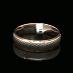 Load image into Gallery viewer, Platinum Love Bands with Rose Gold Ring JL PT 1417
