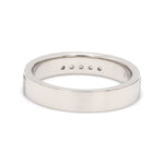 Load image into Gallery viewer, Platinum Men’s Band with 5 Diamonds JL PT 904
