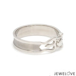 Load image into Gallery viewer, Platinum OM Trishul Ring for Men JL PT 1367-A
