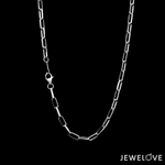 Load image into Gallery viewer, Platinum Rectangular Links Chain for Men JL PT CH 1212-A   Jewelove.US
