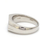 Load image into Gallery viewer, Platinum Ring with Blue Enamel for Men JL PT 1399

