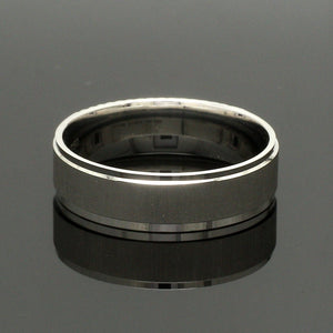Platinum Ring with Rose Gold Jaguar for Men JL PT 1308