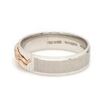 Load image into Gallery viewer, Platinum Ring with Rose Gold Jaguar for Men JL PT 1308
