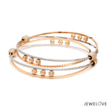 Load image into Gallery viewer, Platinum Rose Gold Bangle for Women JL PTB 1247
