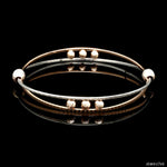 Load image into Gallery viewer, Platinum Rose Gold Bangle for Women JL PTB 1247
