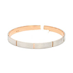 Load image into Gallery viewer, 6.75mm Platinum &amp; Rose Gold Bracelet for Men JL PTB 1078
