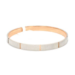 Load image into Gallery viewer, 6.75mm Platinum &amp; Rose Gold Bracelet for Men JL PTB 1078

