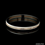 Load image into Gallery viewer, Platinum &amp; Rose Gold Bracelet for Men JL PTB 1292

