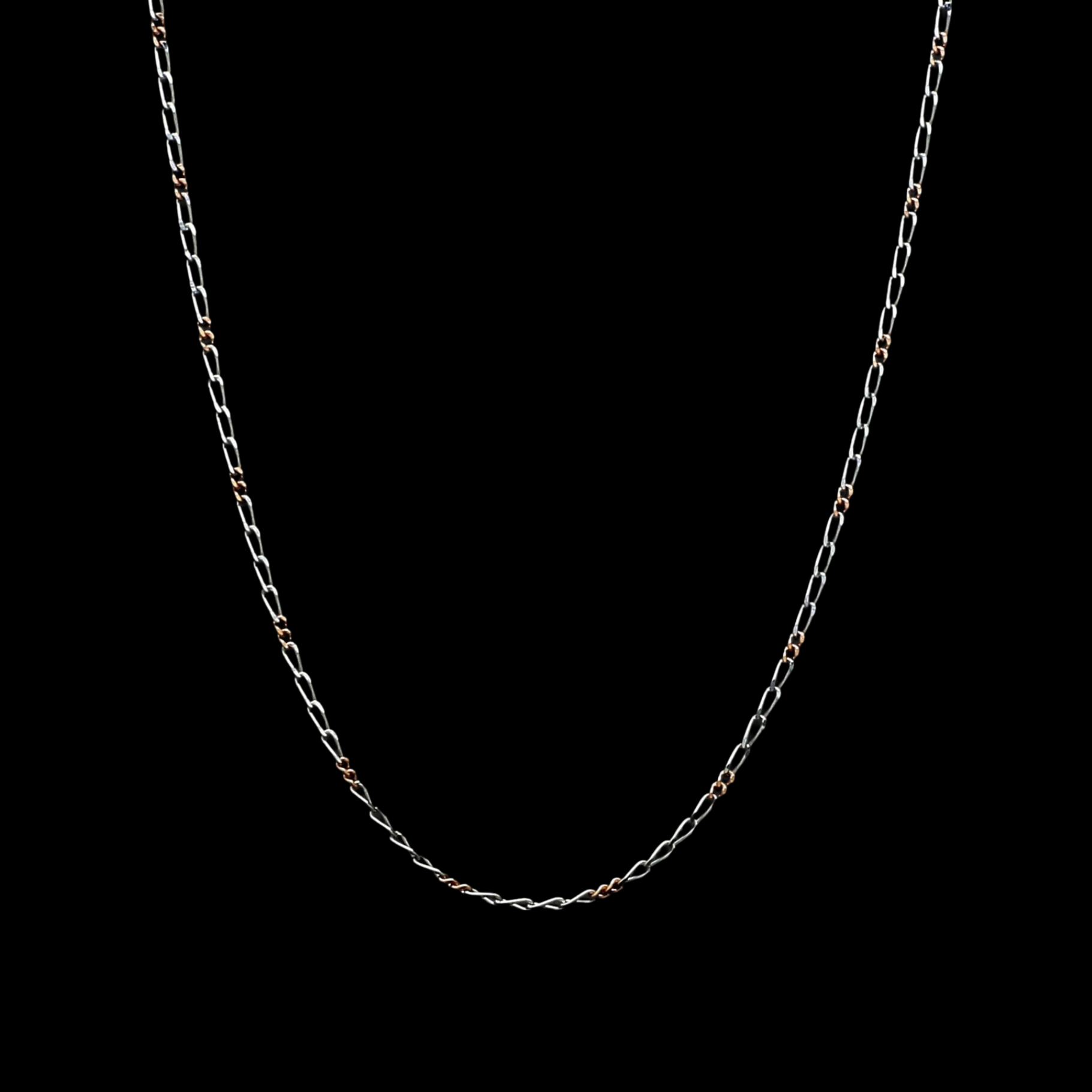 Platinum & Rose Gold Chain for Women JL PT CH 1006