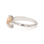 Load image into Gallery viewer, Platinum &amp; Rose Gold Couple Rings JL PT 999
