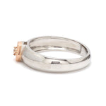 Load image into Gallery viewer, Platinum &amp; Rose Gold Couple Rings with Diamonds JL PT 998-RG
