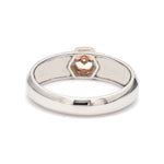 Load image into Gallery viewer, Platinum &amp; Rose Gold Couple Rings with Diamonds JL PT 998-RG

