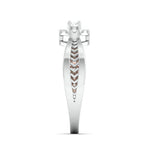 Load image into Gallery viewer, Platinum &amp; Rose Gold Couple Rings with Diamonds JL PT 998-RG
