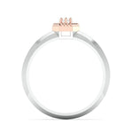 Load image into Gallery viewer, Platinum &amp; Rose Gold Couple Rings with Diamonds JL PT 998-RG
