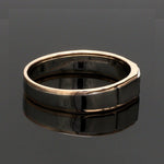 Load image into Gallery viewer, Platinum &amp; Rose Gold Couple Rings with Solitaires JL PT 901
