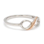 Load image into Gallery viewer, Platinum &amp; Rose Gold ring for women JL PT 1142
