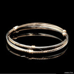 Load image into Gallery viewer, Platinum Rose Gold Bangle for Women JL PTB 1246
