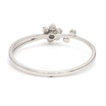 Load image into Gallery viewer, Platinum Single Diamond Flower Ring for Women JL PT LR 29
