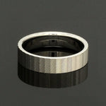 Load image into Gallery viewer, Platinum Unisex Couple Rings with Unique Texture JL PT 1333
