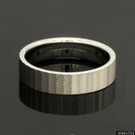 Load image into Gallery viewer, Platinum Unisex Couple Rings with Unique Texture JL PT 1333
