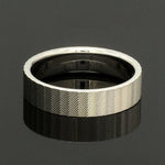 Load image into Gallery viewer, Platinum Unisex Couple Rings with Unique Texture JL PT 1333
