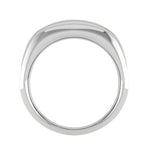 Load image into Gallery viewer, Platinum Unisex Ring with Diamonds JL PT MB RD 146
