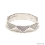 Load image into Gallery viewer, Poles Apart Designer Platinum Couple Rings with Diamonds JL PT 957

