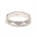 Load image into Gallery viewer, Poles Apart Designer Platinum Couple Rings with Diamonds JL PT 957
