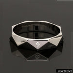 Load image into Gallery viewer, Poles Apart Designer Platinum Couple Rings with Diamonds JL PT 957
