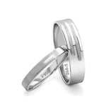 Load image into Gallery viewer, Price Point Plain Platinum Love Bands JL PT 234
